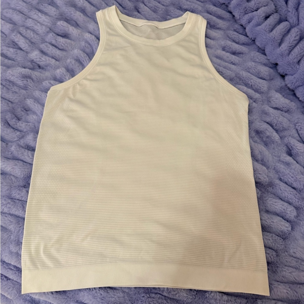 lululemon athletica White Tank Top